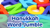 Hanukkah Word Jumble