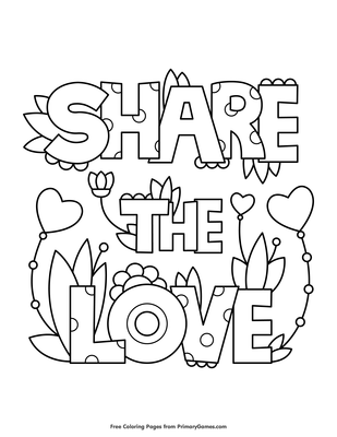 19+ Sharing Coloring Page - Asifaaayudia