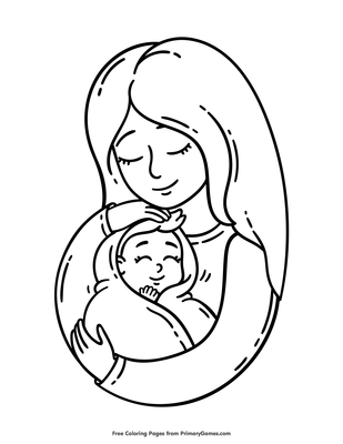 babies coloring pages
