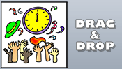 New Year's Eve Drag & Drop Puzzle