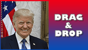 President Donald Trump Drag & Drop Puzzle