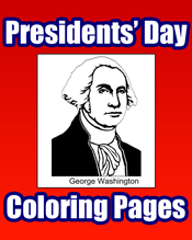 Presidents Day Coloring Pages 7