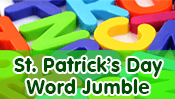 St. Patrick's Day Word Jumble