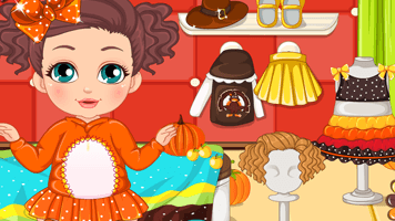 Baby Girl Thanksgiving  Play Baby Girl Thanksgiving on PrimaryGames