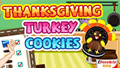 Thanksgiving Turkey Cookies