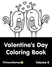 valentine s day coloring pages free printable pdf from primarygames