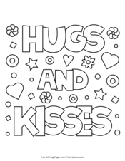 Valentine S Day Coloring Pages Free Printable Pdf From Primarygames