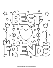 Valentine S Day Coloring Pages Free Printable Pdf From Primarygames