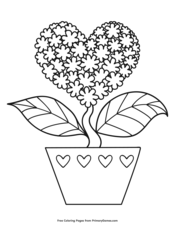 Valentines Day Coloring Pages Pdf