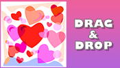 Valentine Drag & Drop Puzzle