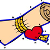 Valentine's Day Dot to Dot Puzzle