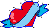 Valentine's Day Dot to Dot Puzzle