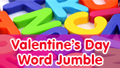 Valentine Word Jumble