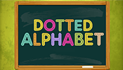 Dotted Alphabet
