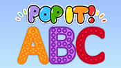 Pop It Alphabet: Capital Letters