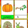 Spelling Cards: Autumn