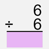 Two Minute Warning: Division Flashcards - By 6