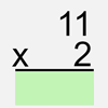 Two Minute Warning: Multiplication Flashcards - By 11