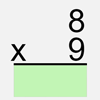 Two Minute Warning: Multiplication Flashcards - By 8