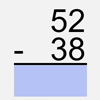 Two Minute Warning: Subtraction Flashcards - Hard