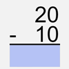 Two Minute Warning: Subtraction Flashcards - Medium