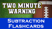 Subtraction Flashcards