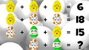 Math Riddles: Easter