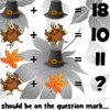 Math Riddles: Thanksgiving