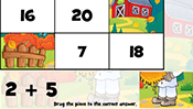 Math Tiles: Autumn Addition and Subtraction