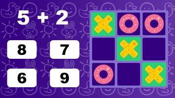 Tic Tac Toe Addition  Play Tic Tac Toe Addition on PrimaryGames