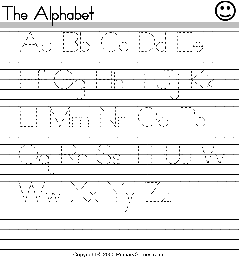 ABC Activity Pages - PrimaryGames.com - Free Printable Worksheets