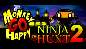Monkey GO Happy Ninja Hunt 2