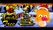 Monkey GO Happy Xmas Tree