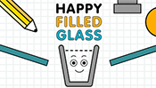 Happy Filled Glass