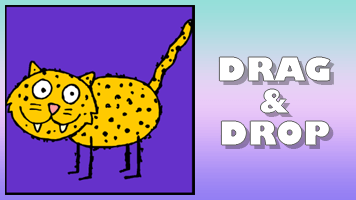 Cat Drag & Drop Puzzle