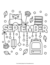 Fall Coloring Pages • FREE Printable PDF from PrimaryGames