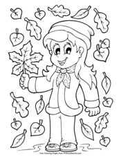 Fall Coloring Pages Free Printable Pdf From Primarygames