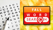 Fall Word Search