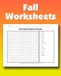Fall Worksheets