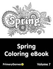 Download Spring Coloring Pages Free Printable Pdf From Primarygames