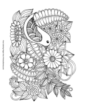 Spring Coloring Pages Free Printable Pdf From Primarygames
