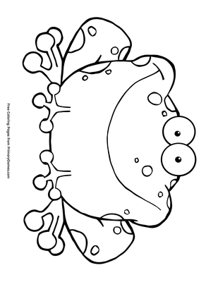 Frog Coloring Page