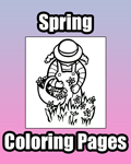 Spring Coloring Pages