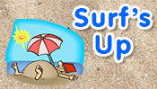 Surf's Up Maze Game