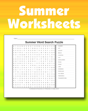Summer Worksheets