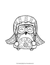 winter coloring pages • free printable pdf from primarygames