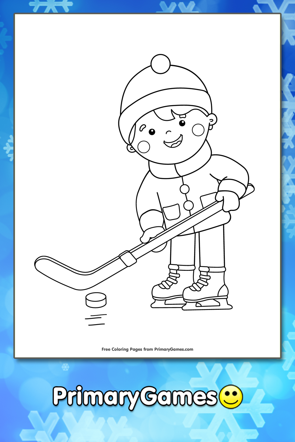 Hockey Coloring Books for Boys Ages 8-12: Fun Ice Hockey Sports Coloring  Book for Kids (Paperback)