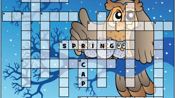 Winter Crossword Puzzle | Play Winter Crossword Puzzle on PrimaryGames