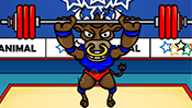 Animal Olympics Weight Lifting