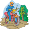 Motorcycle Drag & Drop Puzzle